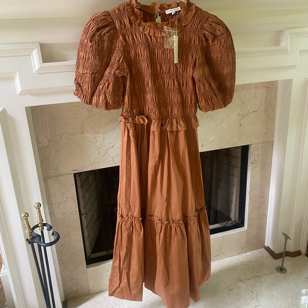 NWT Moon River smocked dress